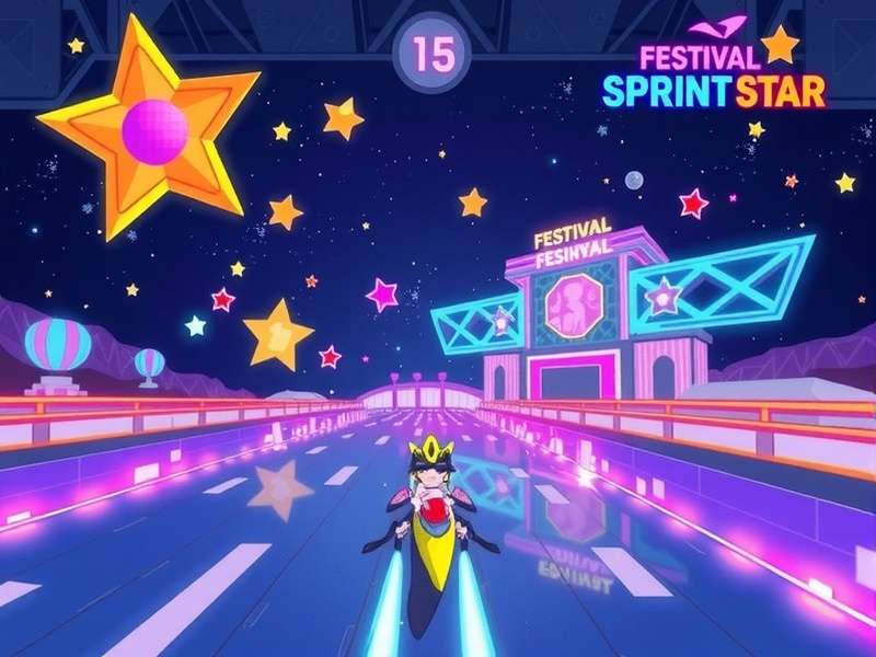 Festival Sprint Star Gameplay